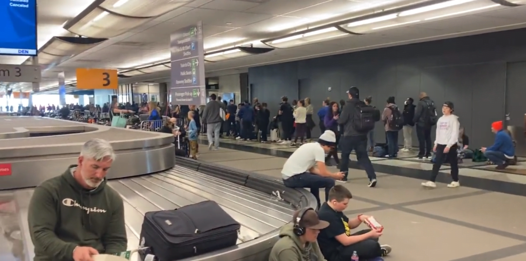 Southwest cancels 70% of its flights as passengers try to get home