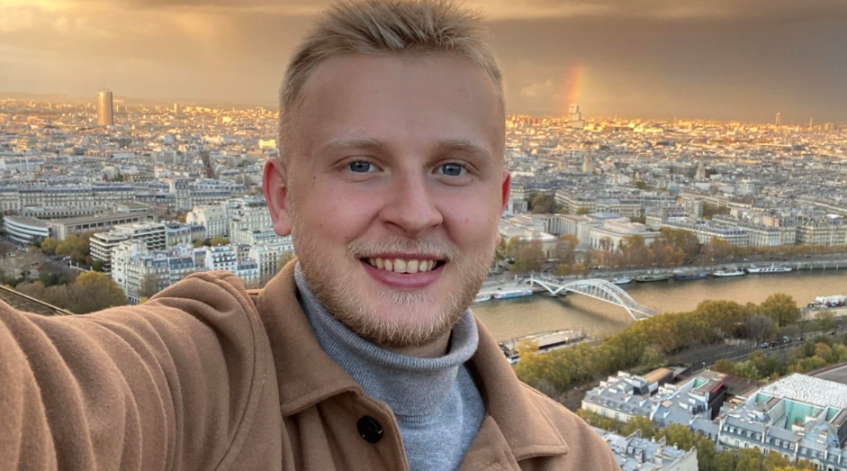 An American college student who went missing while on a trip abroad is alive in Spain