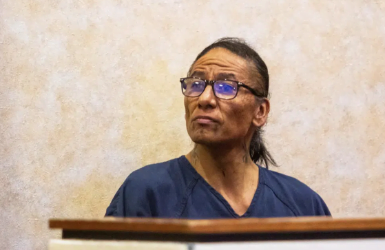 Speaking in court Chasing Horse’s sex abuse case