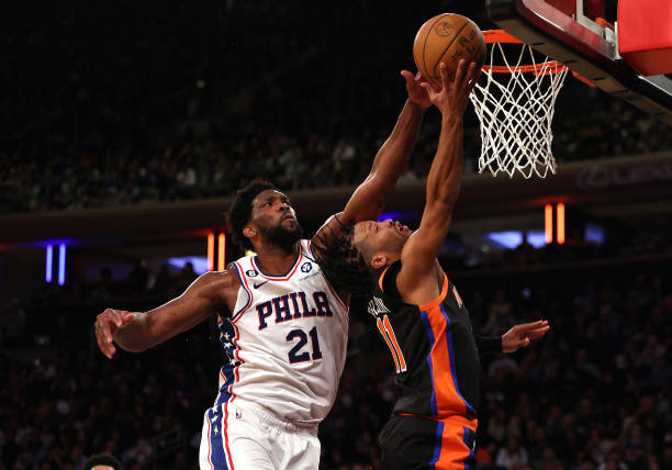Knicks rally from down 21 points, defeat 76ers 108-97