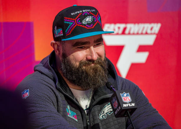 Eagles' Jason Kelce 'really happy' for brother Travis as his Chiefs take Super Bowl