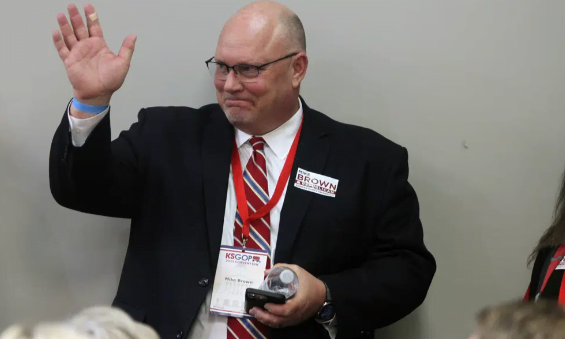 Kansas GOP chooses election conspiracy theorist as the new leader
