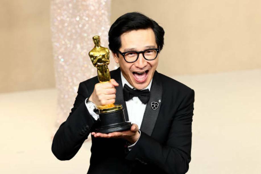 Ke Huy Quan fights back tears as he wins Best Supporting Actor Oscar: 'This is the American Dream!'