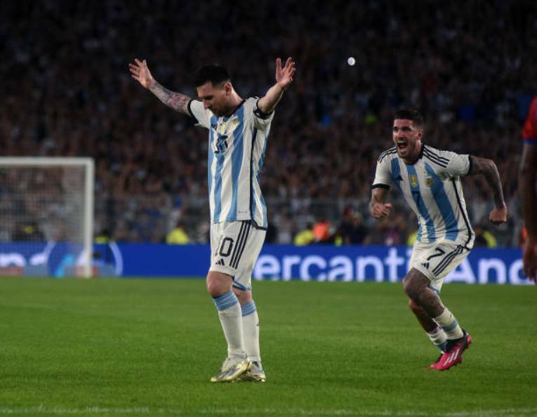 "I don't have the words to describe what I feel," Lionel Messi wrote to Argentina fans after his emotional return as world champion