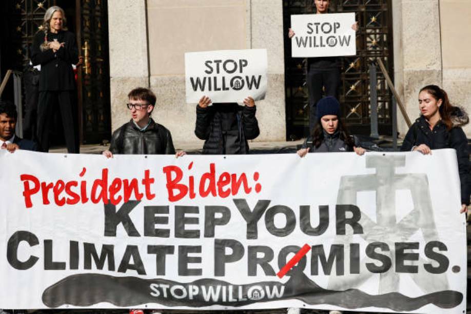 Biden administration approves controversial willow oil project in Alaska, sparking online activism