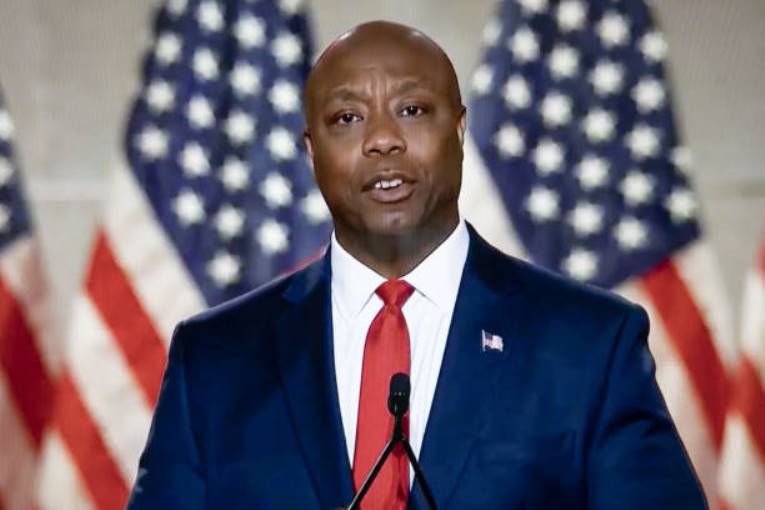 Tim Scott criticizes Ron DeSantis over Florida's Black history curriculum's portrayal of slavery