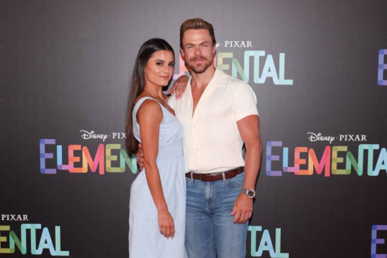 Derek Hough, a judge on "DWTS," weds Hayley Erbert in a fairytale redwood forest wedding
