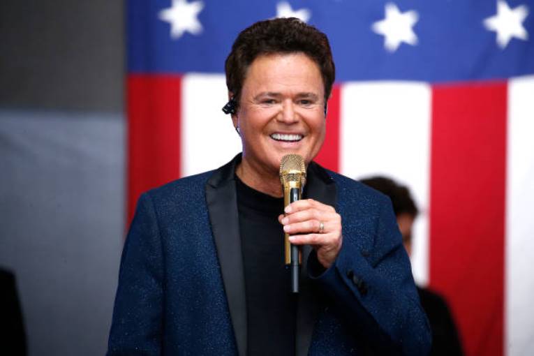 They Treat You a Bit Differently, according to Donny Osmond, who recently introduced his 14 grandchildren to his career