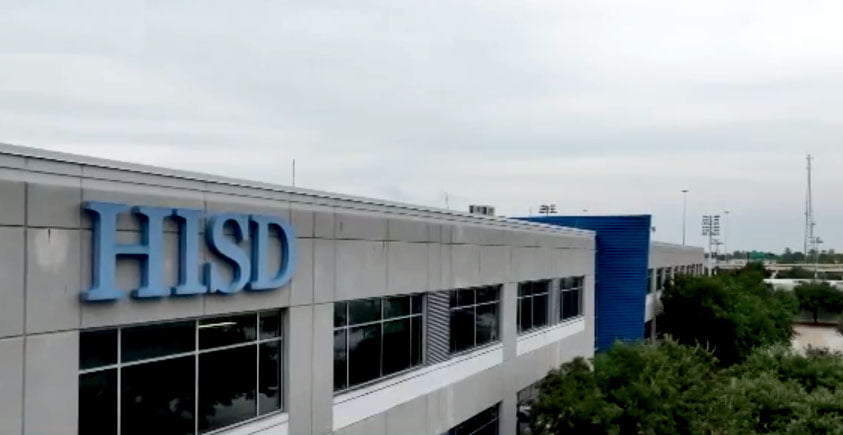 Parents in Houston protest the state's takeover of the schools