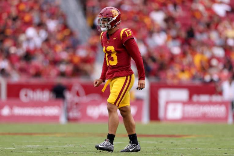 Caleb Williams declines to comment on his future in the NFL