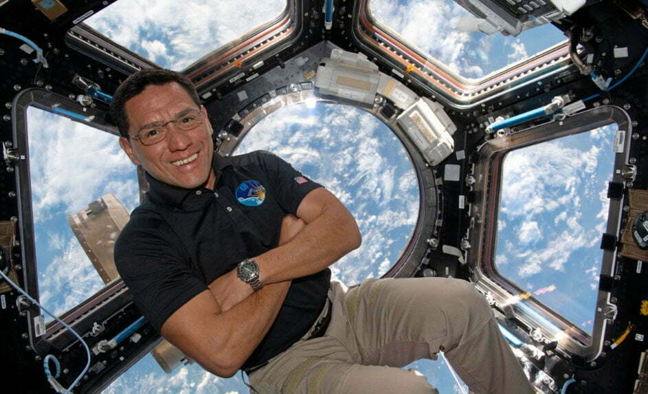 Frank Rubio, a NASA astronaut, breaks the American record for the longest space flight