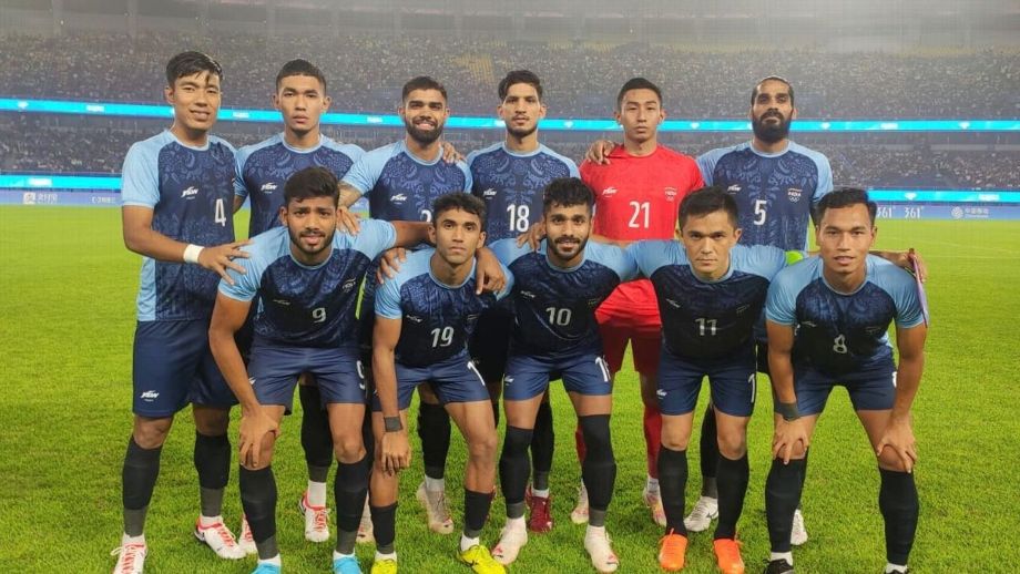 India was defeated by Saudi Arabia and was eliminated from the Asian Games
