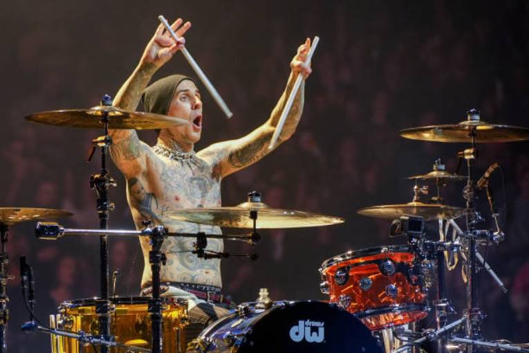 Blink-182 cancels European concerts as Travis Barker heads back home