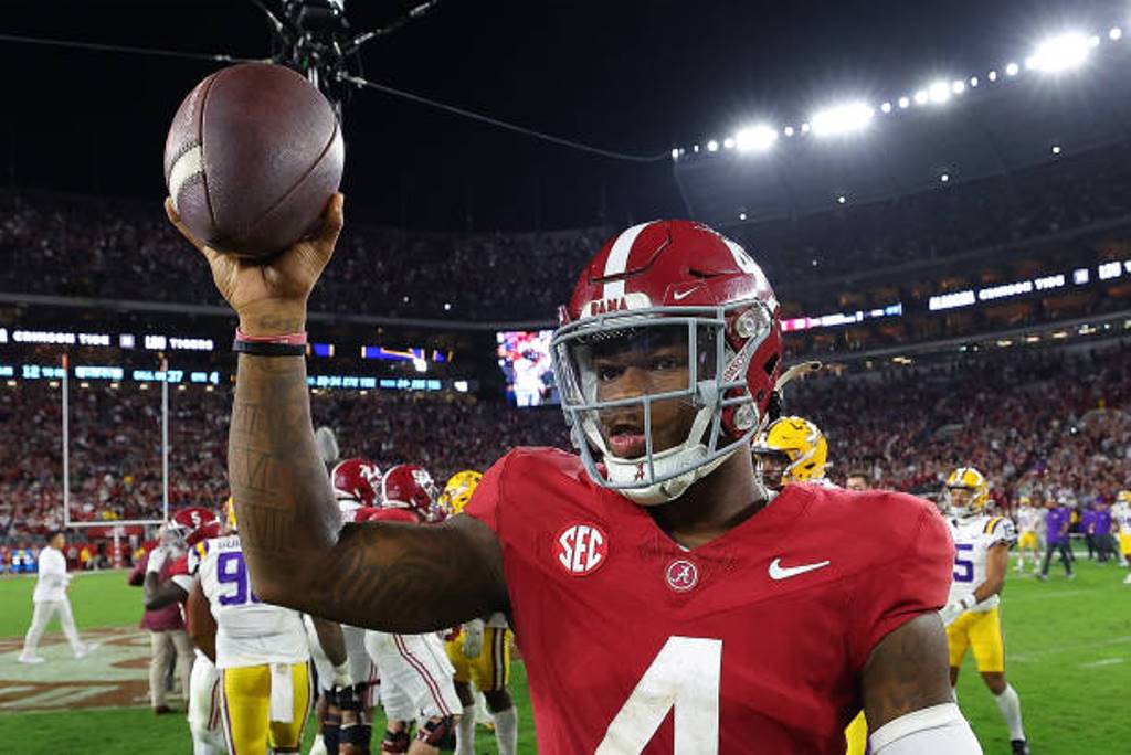 Discharging Alabama is unexpectedly back on track under Jalen Milroe, and the College Football Playoff is in sight