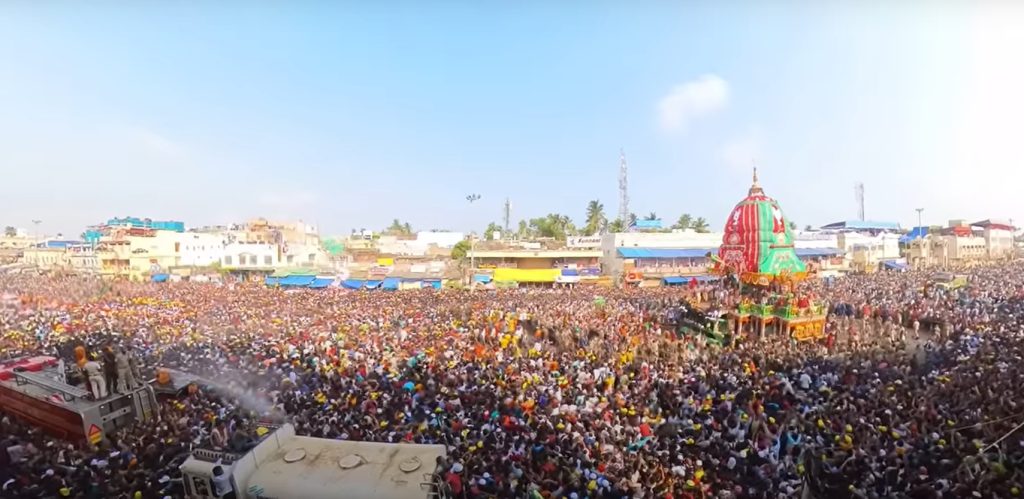 पुरी रथयात्रामा ठुलो दुर्घटना, ३ भक्तजनको मृत्यु, ५० भन्दा बढी घाइते