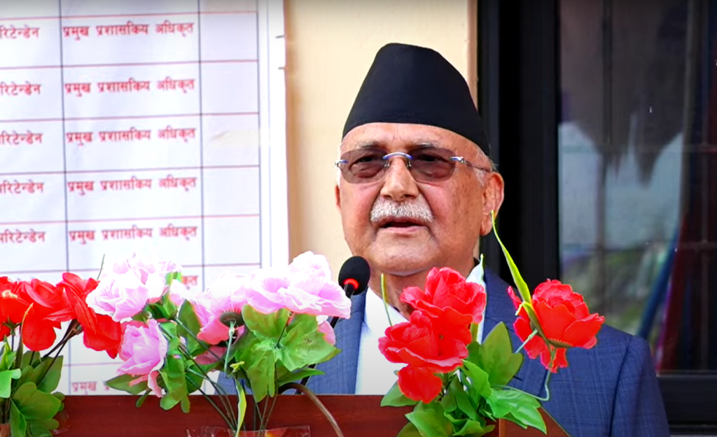 ओलीको प्रस्ट शब्द : “पूर्वराष्ट्रपति भण्डारीलाई अहिले नेतृत्व दिन सकिँदैन”