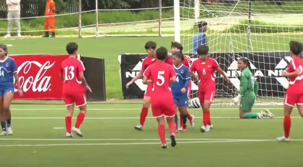 नेपालको यू–२० वुमेन्स एसियन कप यात्रा समाप्त : उत्तर कोरियासँग ११–० को हार