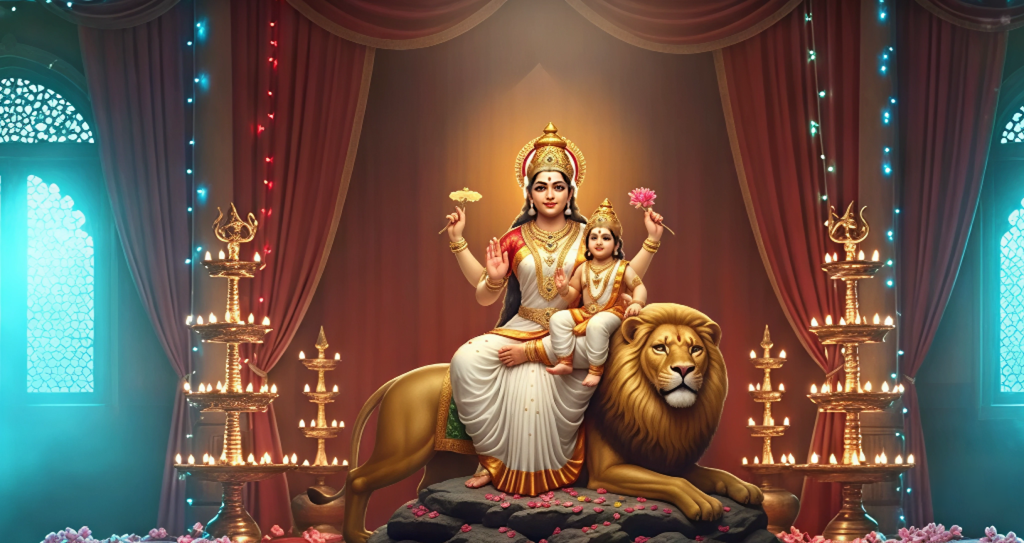 आश्विन शुक्ल पञ्चमी : स्कन्दमाताको विधिपूर्वक पूजा आराधना