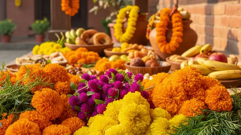 भोजपुरमा फूल उत्पादन घट्यो, माग तिहारमा उच्च