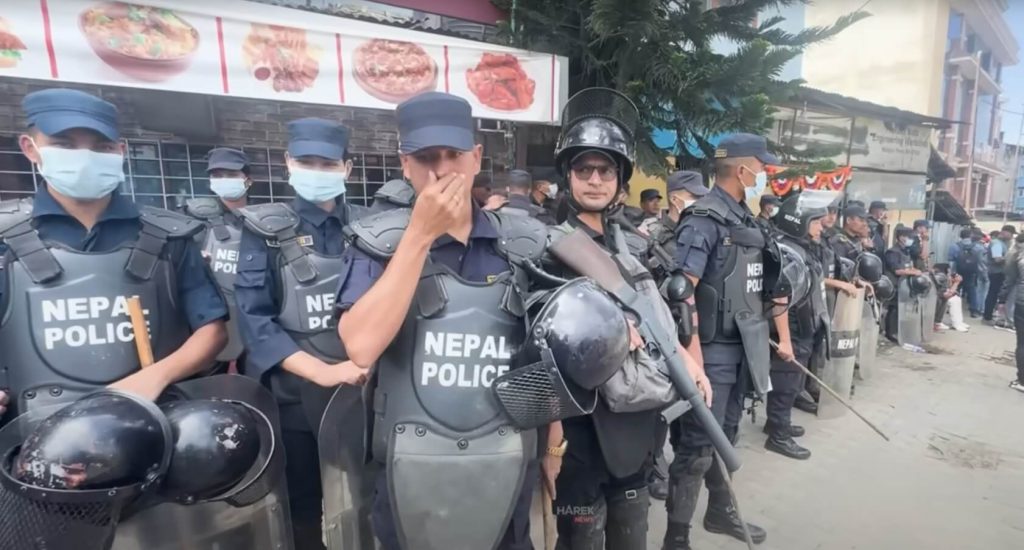 माइतीघर प्रदर्शनपछि नेता–कार्यकर्ता पक्राउ माग गर्दै १ दर्जन जाहेरी दर्ता, प्रहरीले बढायो निगरानी