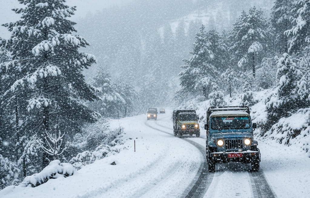 हिमपातले न्यालु सडक बन्द, आन्तरिक पर्यटक अलपत्र